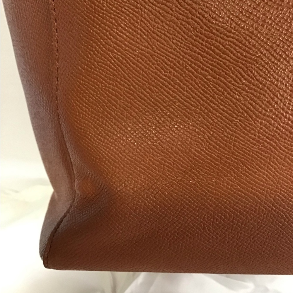 Coach 78246 Tan Crossgrain Leather Folio Large Business Tote Dustbag - Picture 13 of 16